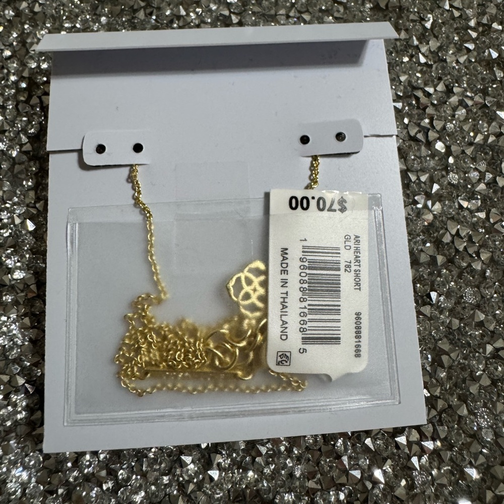 NWT Kendra Scott Ari Heart Necklace - Picture 4 of 6
